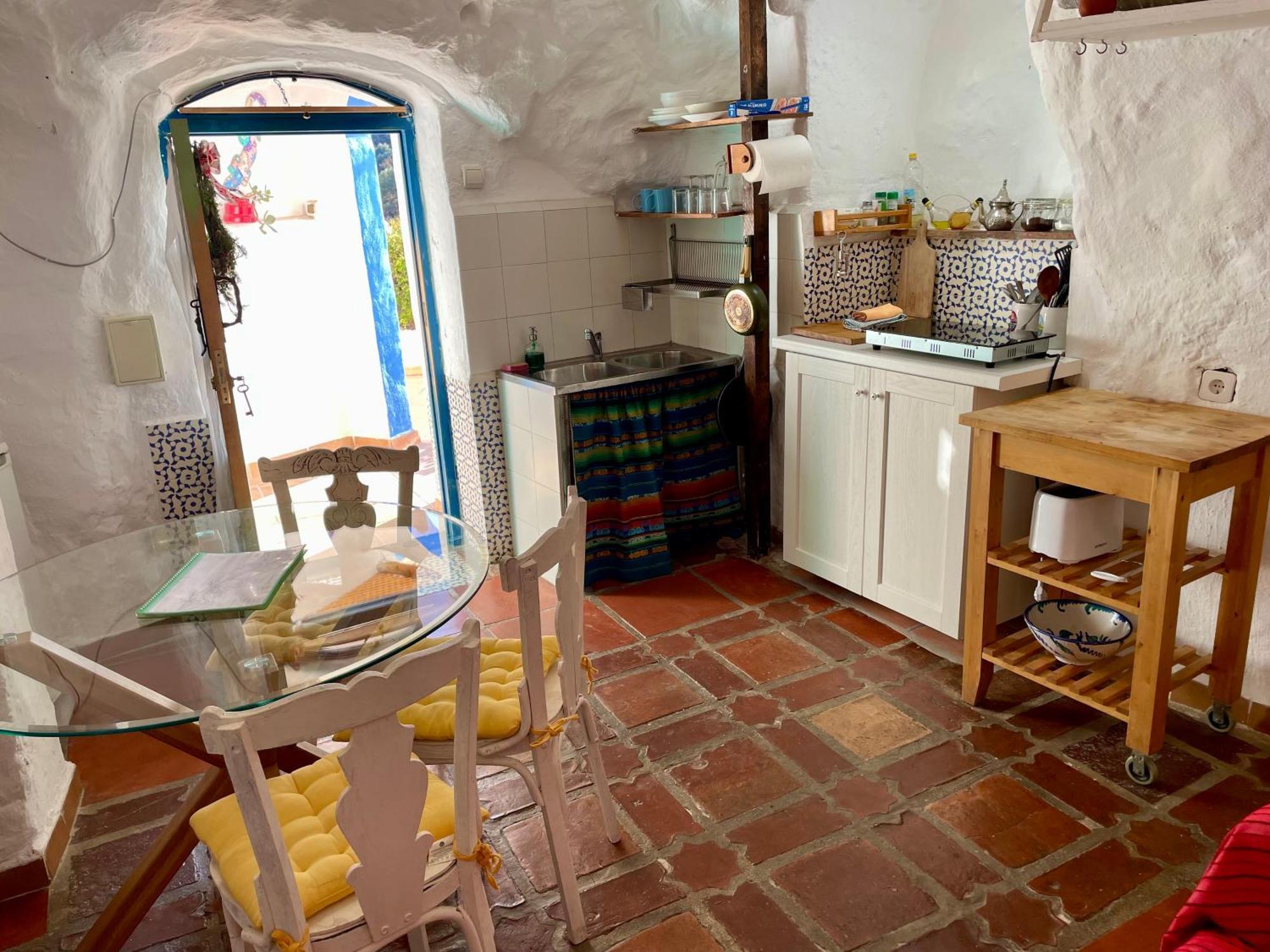 Casa Cueva Muntasal Villa Monachil Eksteriør bilde