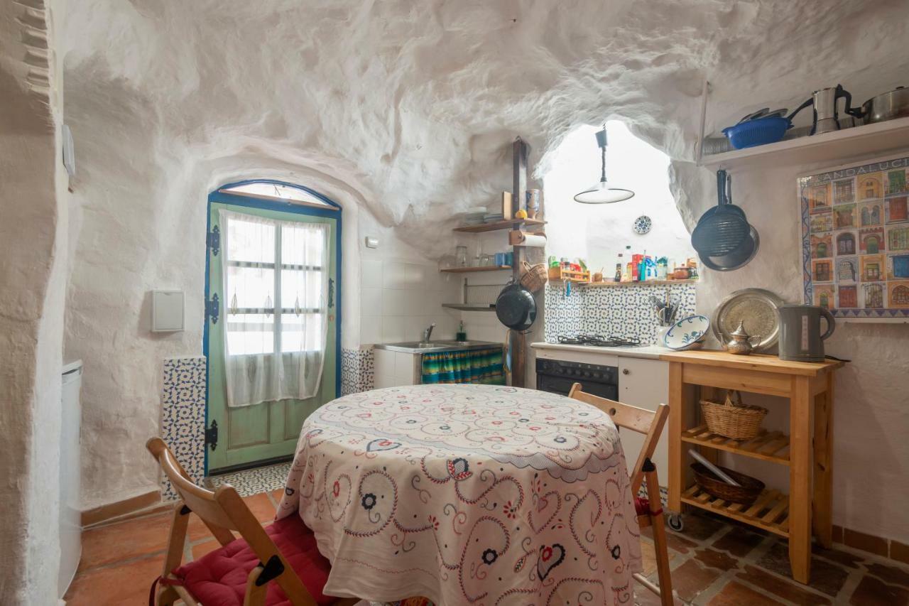 Casa Cueva Muntasal Villa Monachil Eksteriør bilde